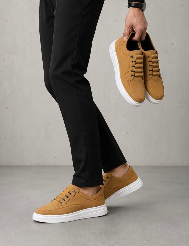 Kahverengi Erkek Ayakkabısı | Casual Model