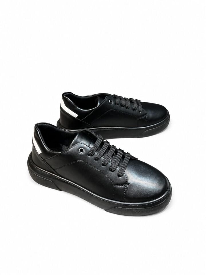 Siyah Erkek Ayakkabı | Günlük Rahat Sneaker